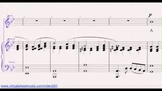 Giulio Caccini's Ave Maria (Excerpt) - Voice Sheet Music Video Score