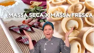 MASSA FRESCA X MASSA SECA | PASTA AND ROLL