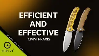 New CIVIVI Praxis With Modern Aesthetics Ultem Handle