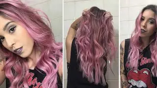 Como eu deixo meu cabelo ROSA / pink hair