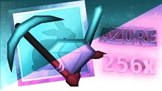 Azure [256x] recolers MCBE PvP Texture Pack (1.20+) | FPS BOOST Best Mcpe PVP Pack ever?