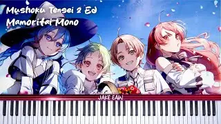 Mushoku Tensei Season 2 Part 2 Ed - Mamoritai Mono [守りたいもの] (Piano Tutorial & Sheet Music)