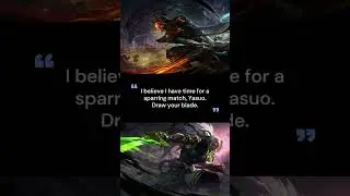 League of Legends Master Yi Interactions #leagueoflegends  #voicelines #league #quotes  #viral #fyp