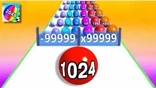 Ball Run 2048 infinity Gameplay || wait for best score???😱 #veeruthegame
