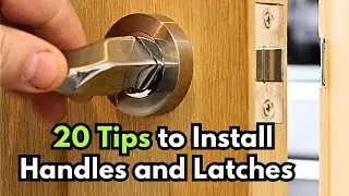 DIY Door Handle & Latch Installation Made Ridiculously Easy