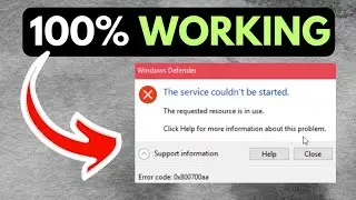 How To Fix Error 0x800700aa The requested resource is in use On Windows 11