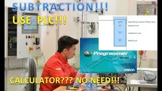 Subtraction- CX PROGRAMMER (English Version)