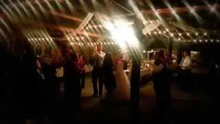 Wedding Bells DJ Entertainment hosting a barn wedding