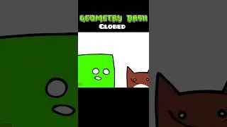 SE PUSO RARO EL GEOMETRY DASH MULTIJUGADOR 😰 #geometrydash #humor #meme #animation