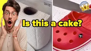 Is it Real or Cake Challenge | Real VS Cake challenge