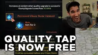 Quality Upgrade WILL NOT Cost Gold soon...