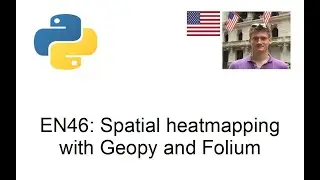 Map-based heatmaps with Geopy and Folium