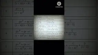 # Form of partial fraction #shorts#shortyt#Learn mathematics -Archi shortyt