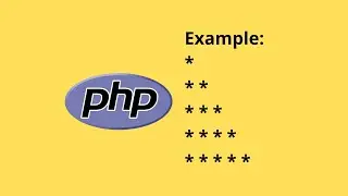 PHP programs for printing pyramid patterns