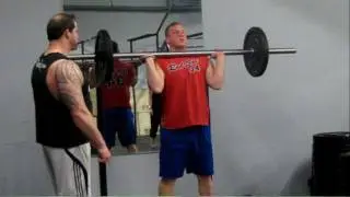 Cross fit CenterMass Strongman Seminar Axle Clean and Press 2