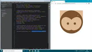 How to draw a monkey using Html and Css