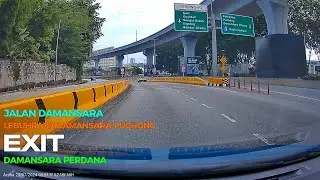 [DRIVE] JALAN DAMANSARA - LEBUHRAYA DAMANSARA-PUCHONG - JALAN PJU 8/1 - DAMANSARA PERDANA