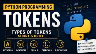 Tokens in Python (Easy Explanation) | KILOP Trick