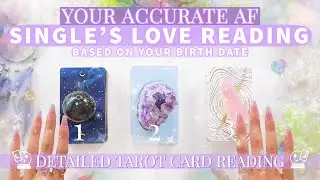🔮Accurate AF (Single's) LOVER Prediction💏💡✨Tarot Reading✨Based on Your D.O.B.💫🧝‍♀️Pick 2🦋