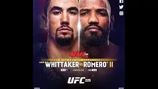 Йоэль Ромеро против Роберта Уиттакера 2 на UFC 225 | КТО-КОГО?