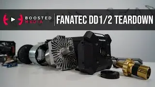 FANATEC DD1/DD2 TEARDOWN - How a Fanatec Direct Drive Wheel Base Works