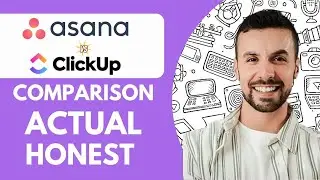ClickUp vs Asana Comparison Actual Honest -  2025 (Comparison Which one is better)