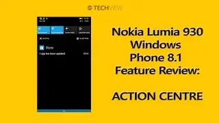 Windows Phone 8.1 Feature Review - Action Centre