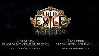 Teaser Path of Exile 3.23 - Affliction