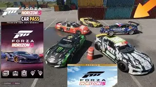 FORZA HORIZON 5 PREMIUM ADD ONS BUNDLE ALL CONTENT CAR PASS FH5 TOUT LE CONTENU PASS VOITURE