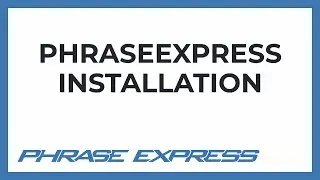 How to install the Text Expander PhraseExpress on Windows