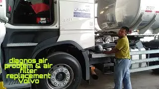 Diagnos Air drier problem  Volvo new model