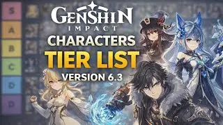 *VERSION 6.3* Genshin Impact Characters Tier List