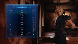 FINAL FANTASY VII REMAKE - Cloud Heavenly Dart Player (-__+)