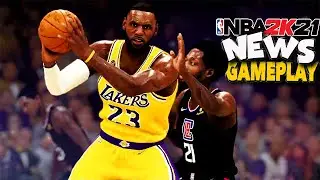 NBA 2K21 NEWS #3 - Official First Look at Current Gen Gameplay / Everything Is Game Trailer