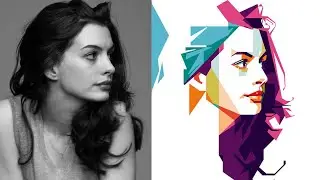 Tutorial Cara Edit Foto WPAP dengan Adobe Ilustrator #WPAP