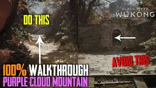 How to EASILY Complete Purple Cloud Mountain How to Get Weaver's Needle Vessel Black Myth Wukong