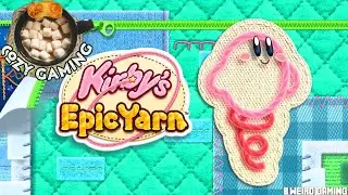 ☕Cozy Gaming: Part 2 of Kirby's Epic Yarn on the Wii #BWeirdGaming #CozyGaming #RetroGaming