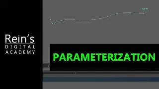 19. Parameterization-parameter of Curve and Surface. NURBS components. Maya Tutorial  for Beginners.