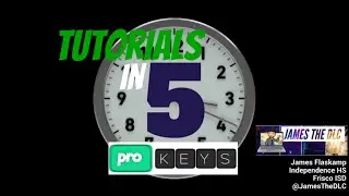 Tutorials In 5: ProKeys