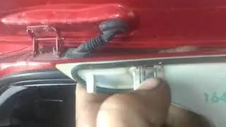 Как снять задний верхний стоп FORD Fiesta