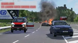 BeamNG.Drive ETK Learning Center Morning Crash