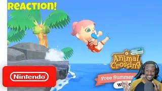 Animal Crossing Summer Update Reaction! | Animal Crossing new Horizons