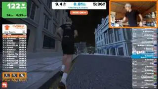 Running the First Marathon on Zwift