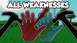 ALL WEAKNESSES Of The "HAMMER GLOVE" in Slap Battles | Roblox