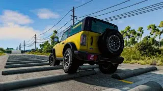 Epic Satisfying Cars Suspension Test #2 - BeamNG drive