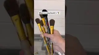 What is a mop brush? 🖌️👩‍🎨 