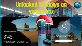 Press Alt, Ctrl, Del on Windows inside Virtual Box | Unlock Windows VM
