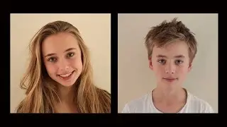 Lotte & Vince together from baby to 16. (30 sec.)