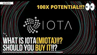 🚨What is IOTA(MIOTA)!!? Should You buy it!!?🚨