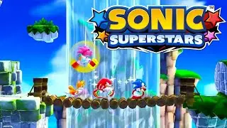 Sonic Superstars - 5 Minutes of Gameplay, Trailer and Screenshots (HD) 2023